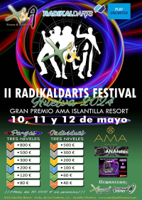 II Radikaldarts Festival Andalucia 2024 - 10 al 12 de Mayo - Islantilla