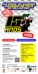 XV Campeonato de dardos en diana de pelo - Villastar - 20 de Junio de 2026