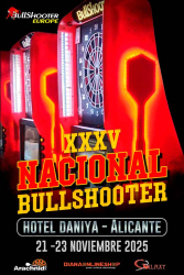 XXXV Nacional de Bullshooter - Hotel Daniya - Alicante - 21-23 Noviembre 2025
