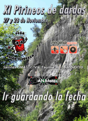 XI Campeonato de Dardos de los Pirineos 27 y 28 Noviembre 2026 - Regina Sports