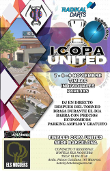 I Copa United sede Barcelona - del 7 al 9 de Noviembre - Manresa - DartsZone