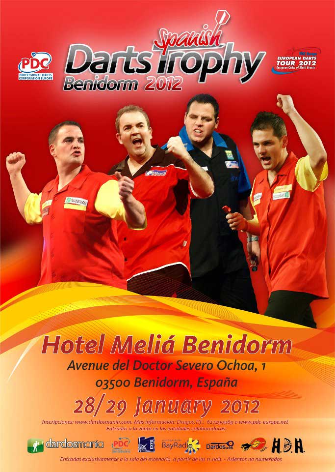Spanish Darts Trophy PDC - Benidorm - 27 al 29 de Enero de 2012